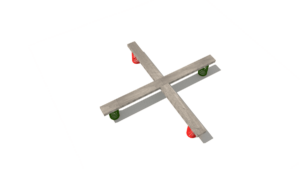 HH1C02 404 Houpadlo ctyrpruzinove KRIZOVATKA ms 02