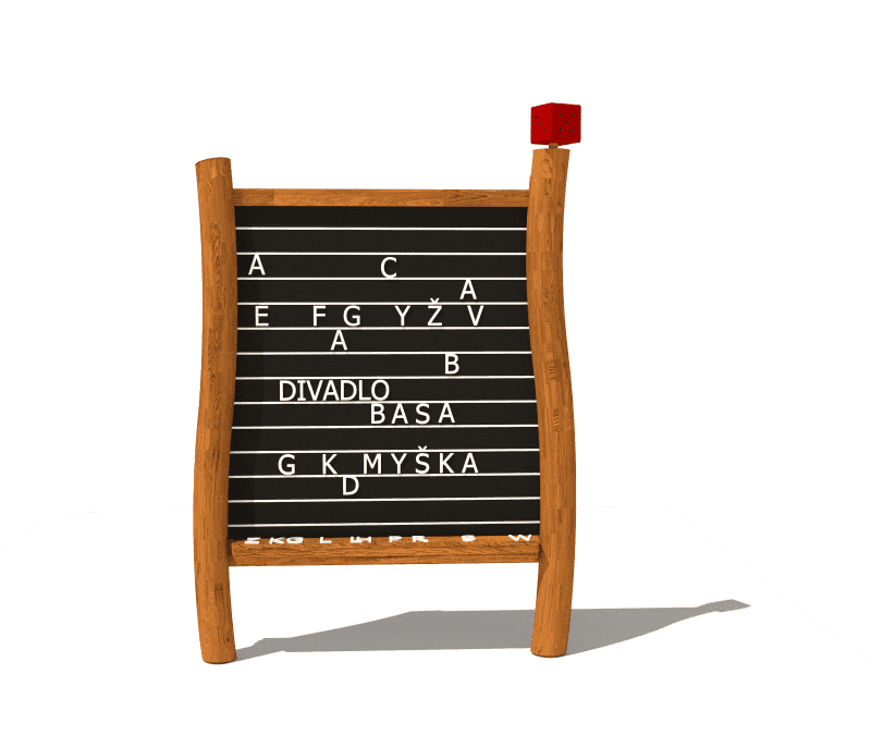 HH1D00 012 Magneticka tabule s pismeny standard 01