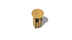 HH3C00 002 Kos odpadkovy kulaty se striskou akat 02