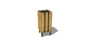 HH3C00 004 Kos odpadkovy hranaty akat 01