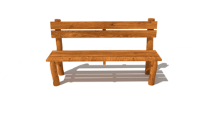 HH3D00 001 Lavicka s operkou bez podrucek standard 01