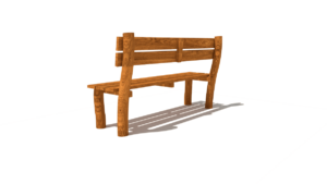 HH3D00 001 Lavicka s operkou bez podrucek standard 02