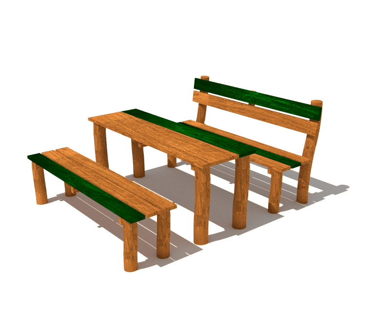 HH3D00 004 Sada stul s lavickami standard 01