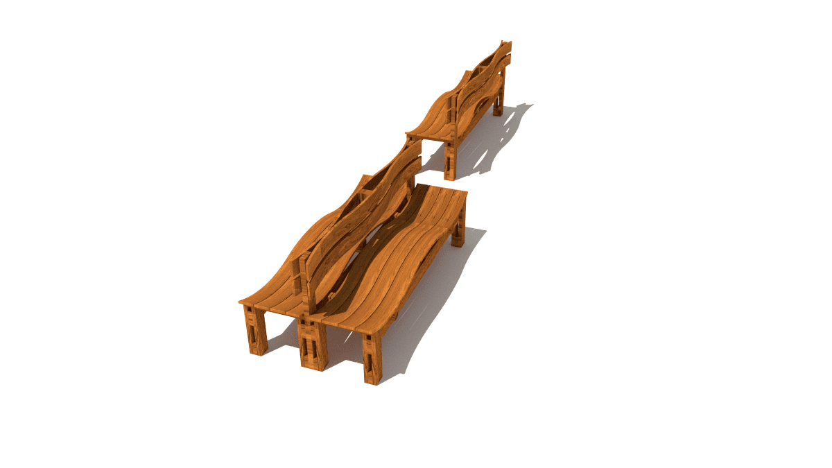 HH3D00 014 Lavice VLNKA s operadlem standard 02