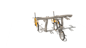 HH3G00 003 Stojan na kola VIDLE KULATE ms 02