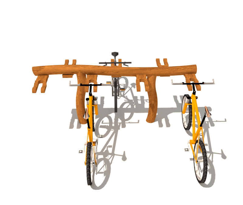 HH3G00 003 Stojan na kola VIDLE KULATE standard 01