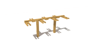 HH3G00 004 Stojan na kola VIDLE ROVNE akat 01