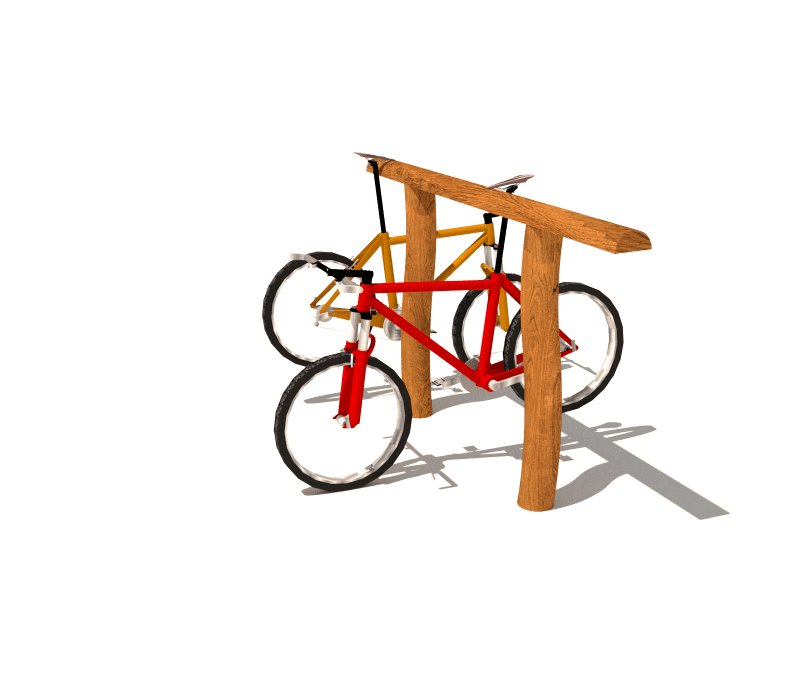 HH3G00 006 Stojan na kola Brevno standard 01