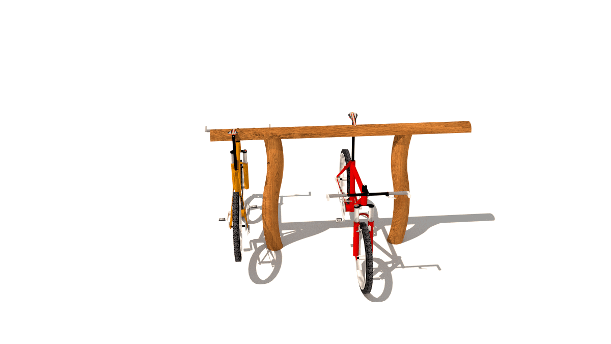 HH3G00 006 Stojan na kola Brevno standard 02