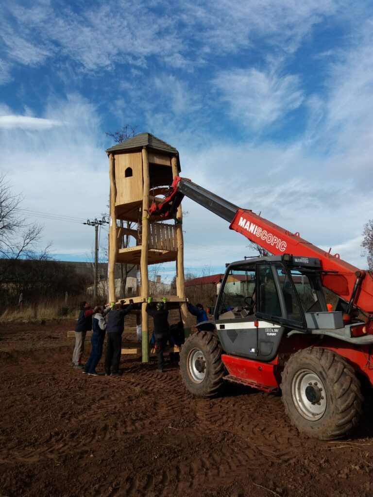 Hřiště hrou - stavba #1