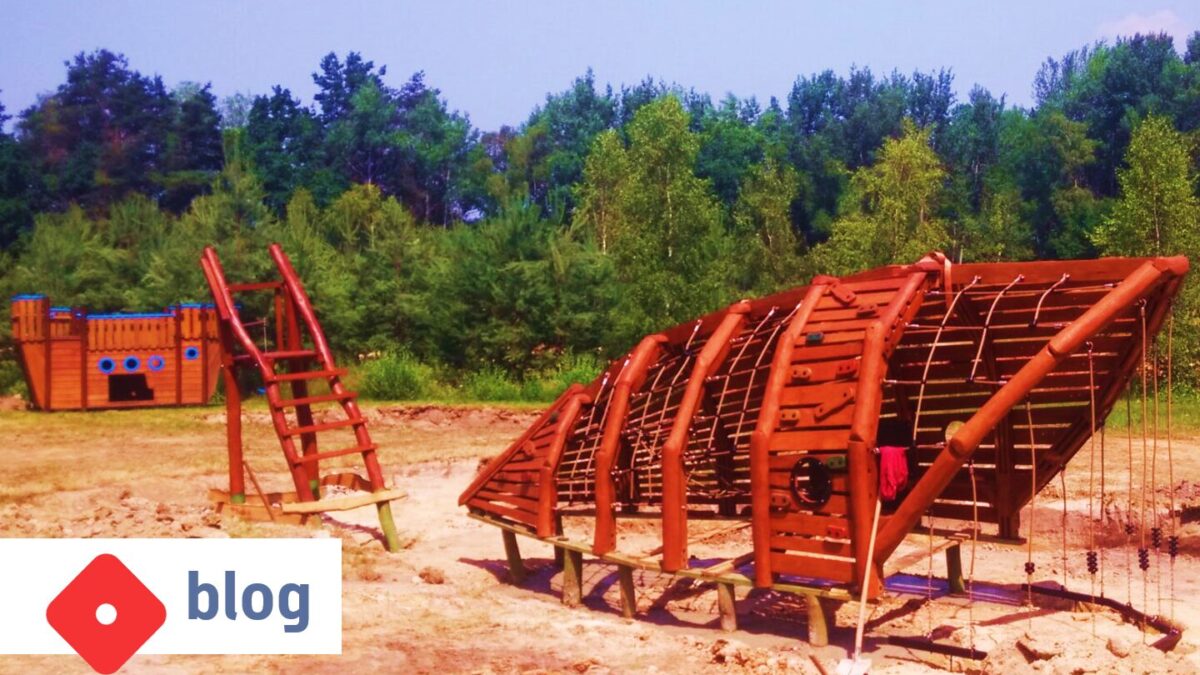 Úvodní fotografie k blogovému článku společnosti Hřiště hrou #1 "Léto, ideální čas na stavbu dětského hřiště"