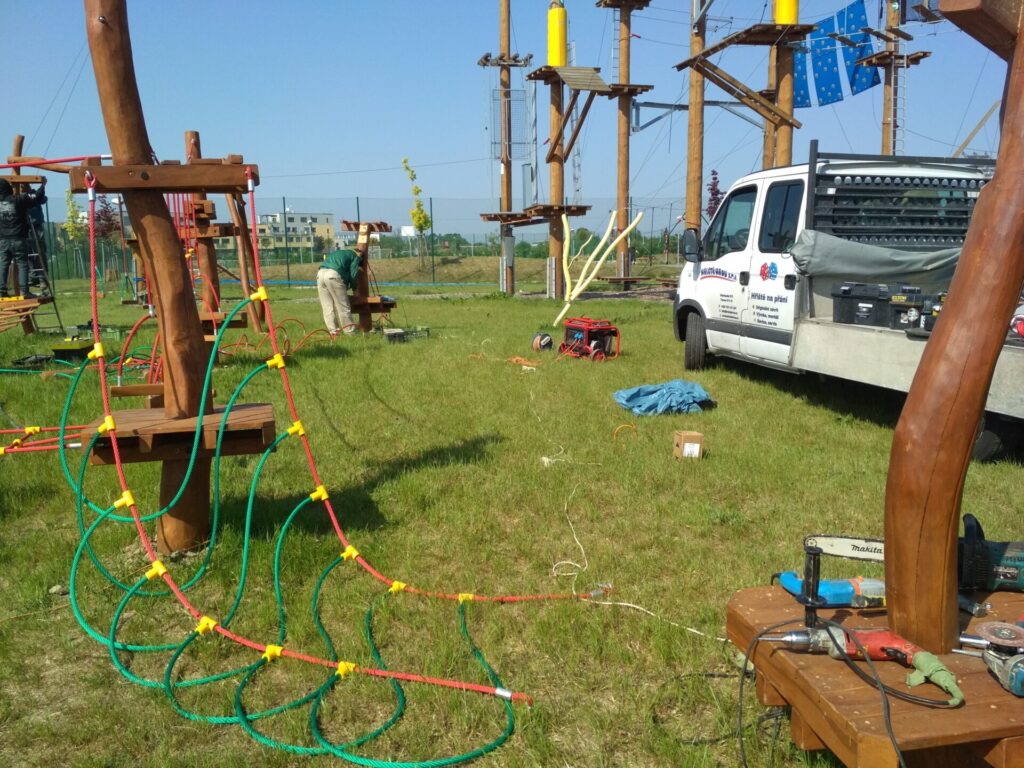 Příprava na finální instalaci