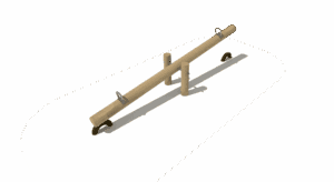 HH1C03 004 Vahadlová Houpačka Basic Akát 02