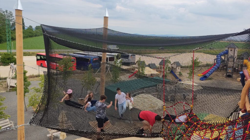 Dětské hřiště v zábavním parku Piešťany