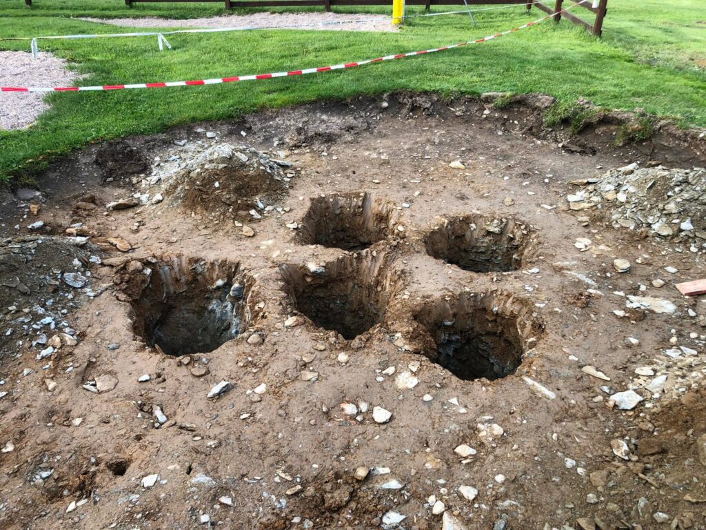 Výkopové práce - úprava terénu