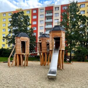 Hřiště Hrou na Praze 12 - Zárubova ulice