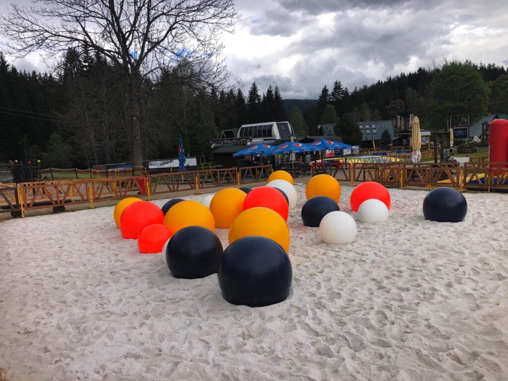 Dětské hřiště Jelly Systems v Harrachově