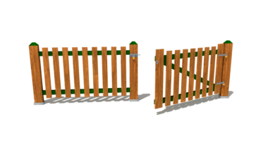 Herní prvek od firmy Hřiště hrou z Turnova, hand made. Dřevěný doplněk brána laťová, vyrobená z akátového a dubového dřeva. Brána laťová, vyrobená z akátového a dubového dřeva.