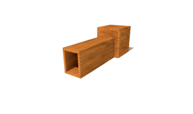 Herní prvek od firmy Hřiště hrou z Turnova, hand made. Dřevěný prvek naučný, ježčí domeček, vyrobený z akátového a dubového dřeva. Ježčí domeček vyrobený z akátového a dubového dřeva.